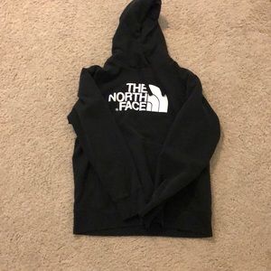 Black men’s North Face Hooded Sweatshirt